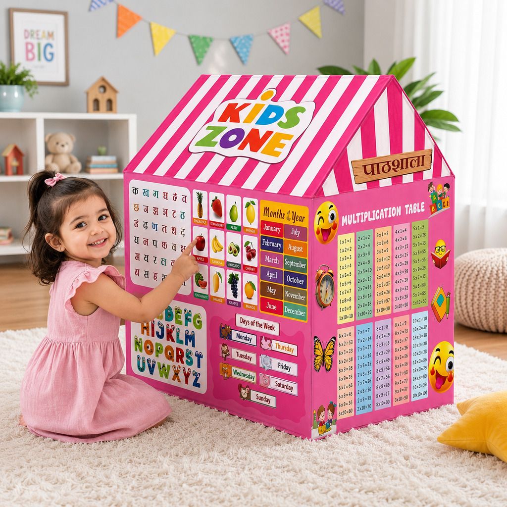 oregon Play Tent House for Kids | Pathshala | K1T2 | Multicolor-picture-30