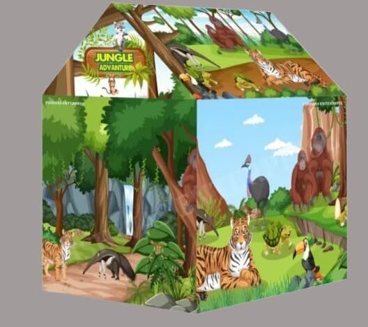 Kids Play Tent House with Strong Support Frame | Portable Playhouse-image-45