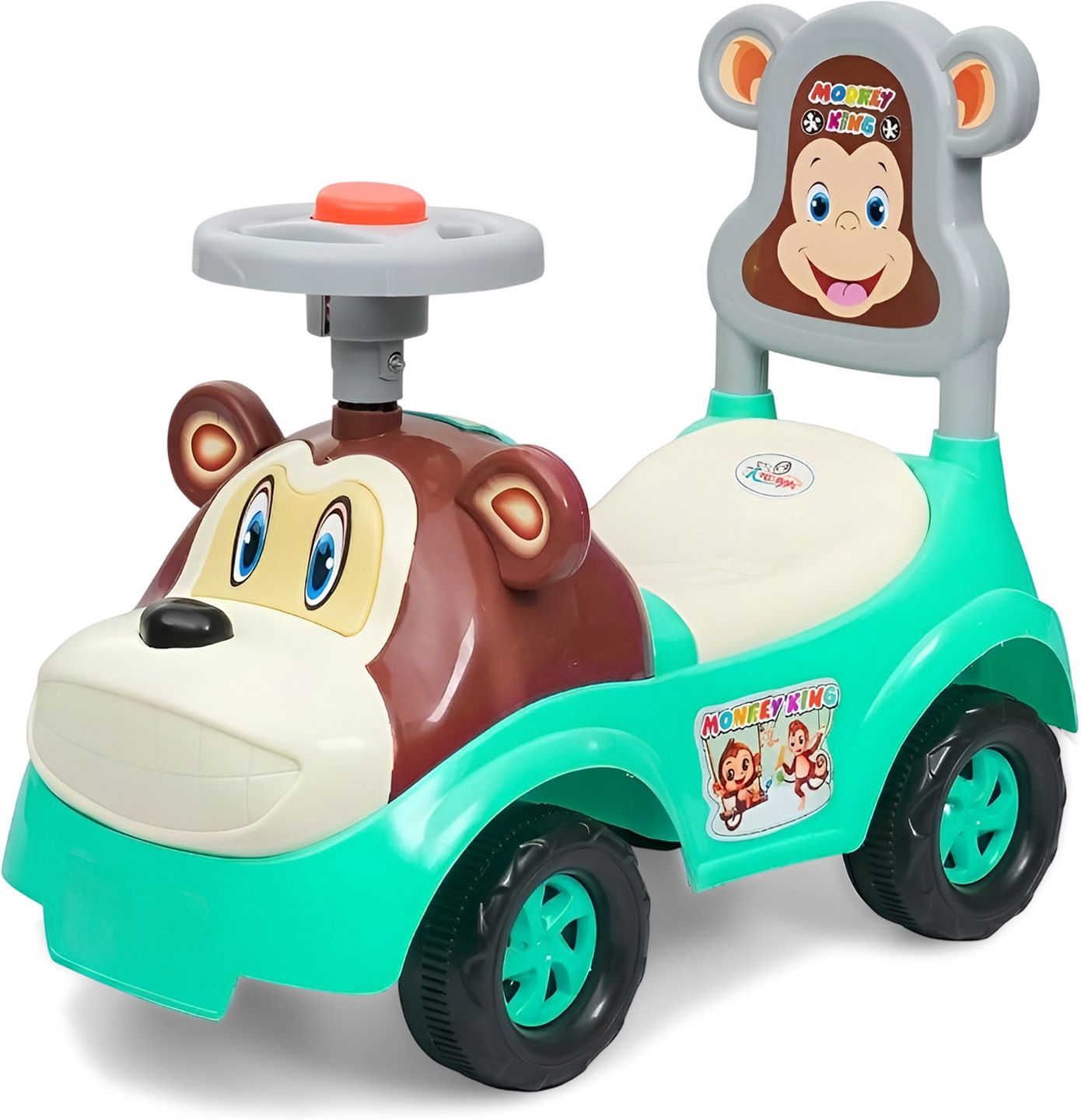 Mowglie Manuall Push Car Rideon For Kuds-image-8