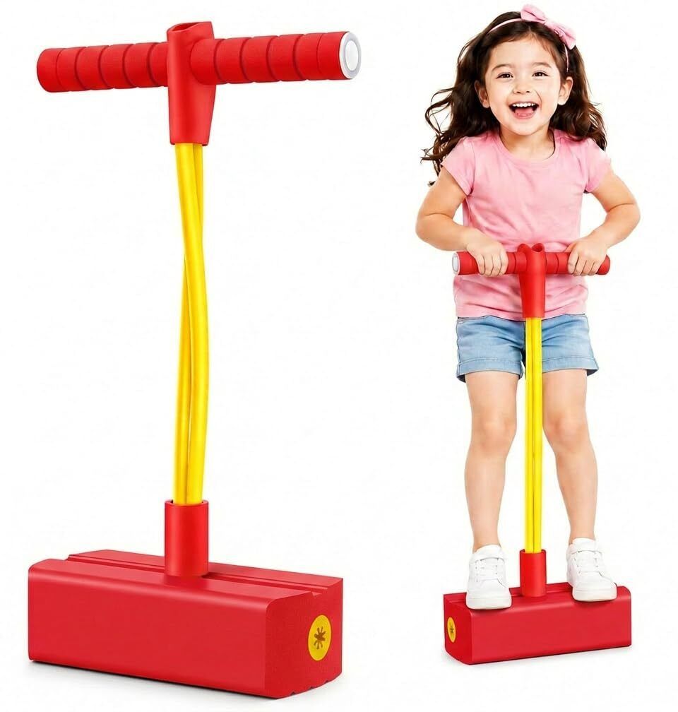 funblast Foam Pogo Jumper Toy for Boys & Girls, Bouncing Stick with Squeaky Sound-picture-26