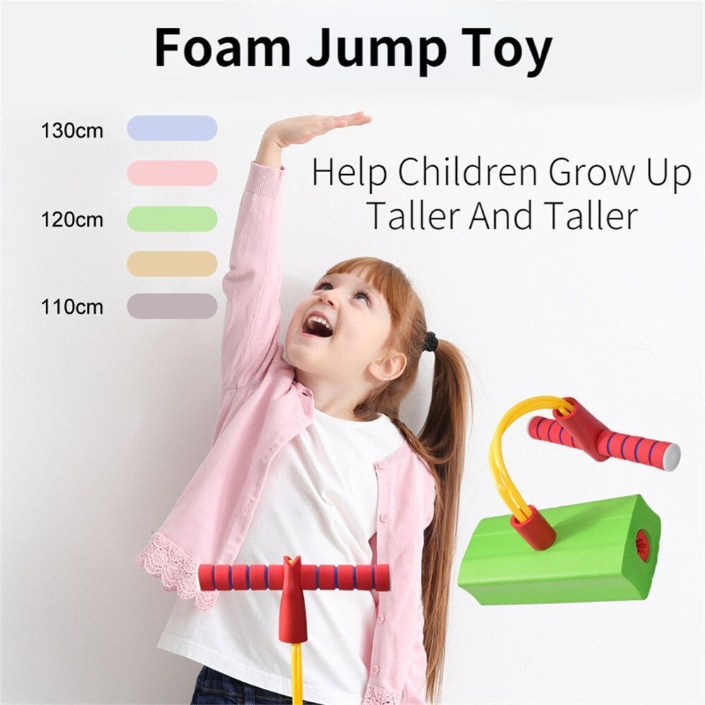 Red Pogo Jumper Stick with Foam Base for Kids