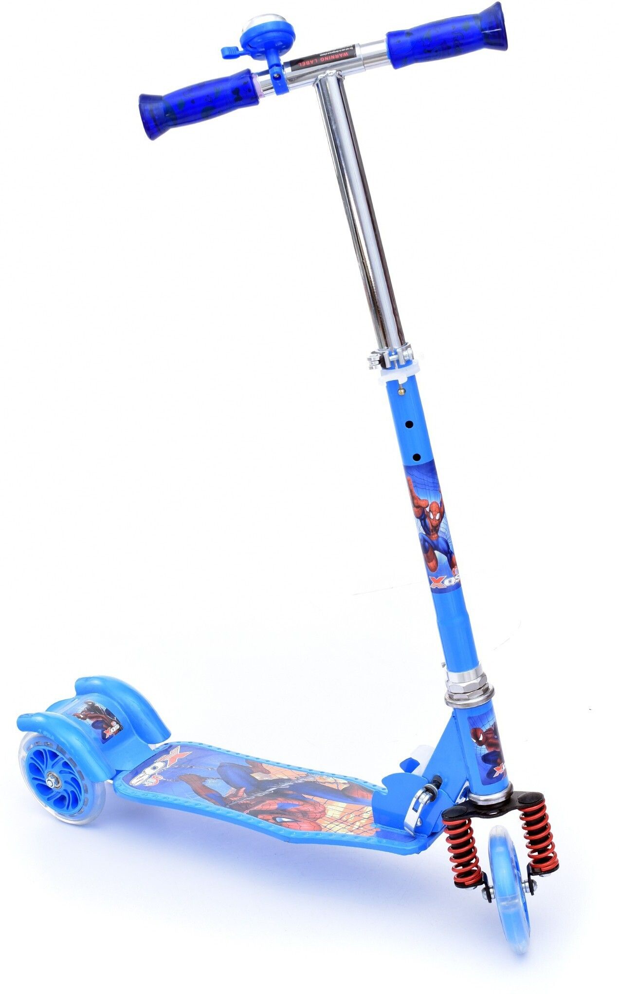 iris Kids 3 Wheeler Foldable Height Adjustable shockers Scooter with Bell-picture-40