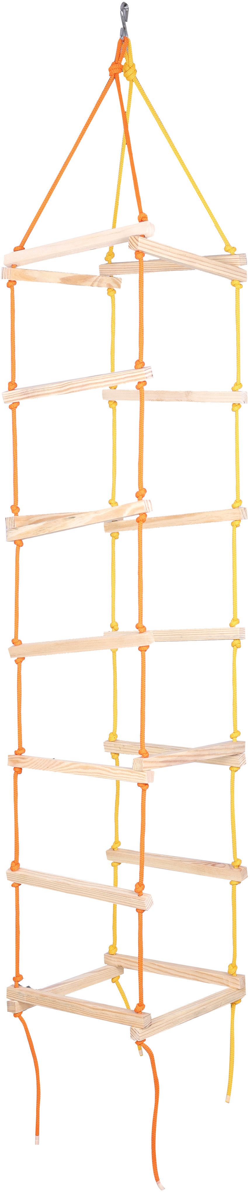 Hanging Squre Ladder for Kids Rope 4-Side Ladder for Kids for Physical Activity