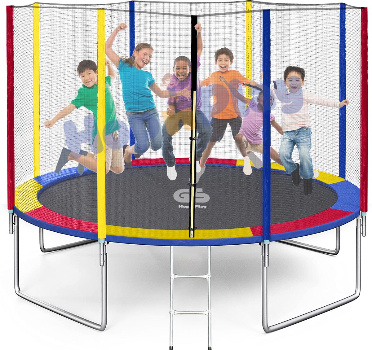 10 Feet Heavy Duty Jumping Jhula Trampoline for Kids