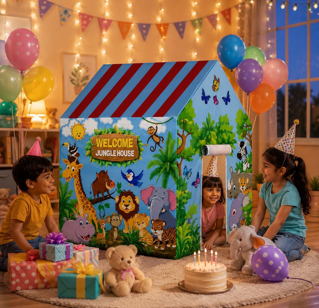 nishtha infinity Jungle Explorer Indoor Play Tent-picture-12