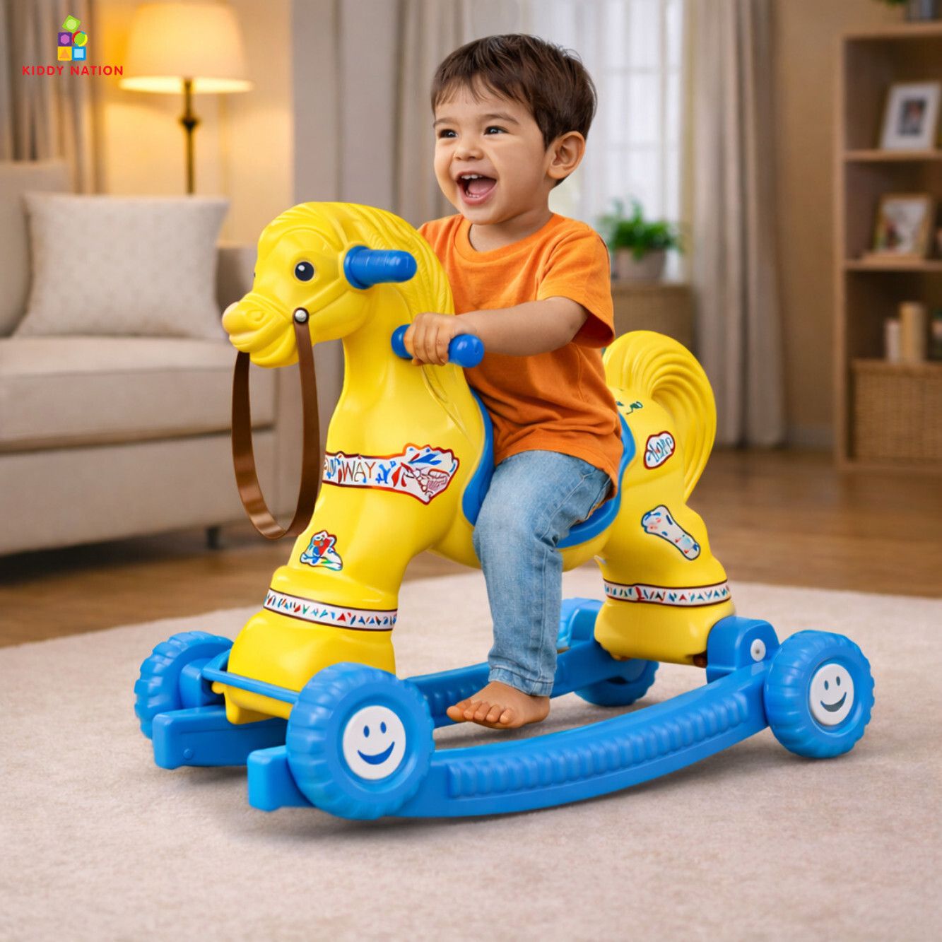 Baby Horse Rider for Kids 1-4 Years Birthday Horse Rider Toys-image-27