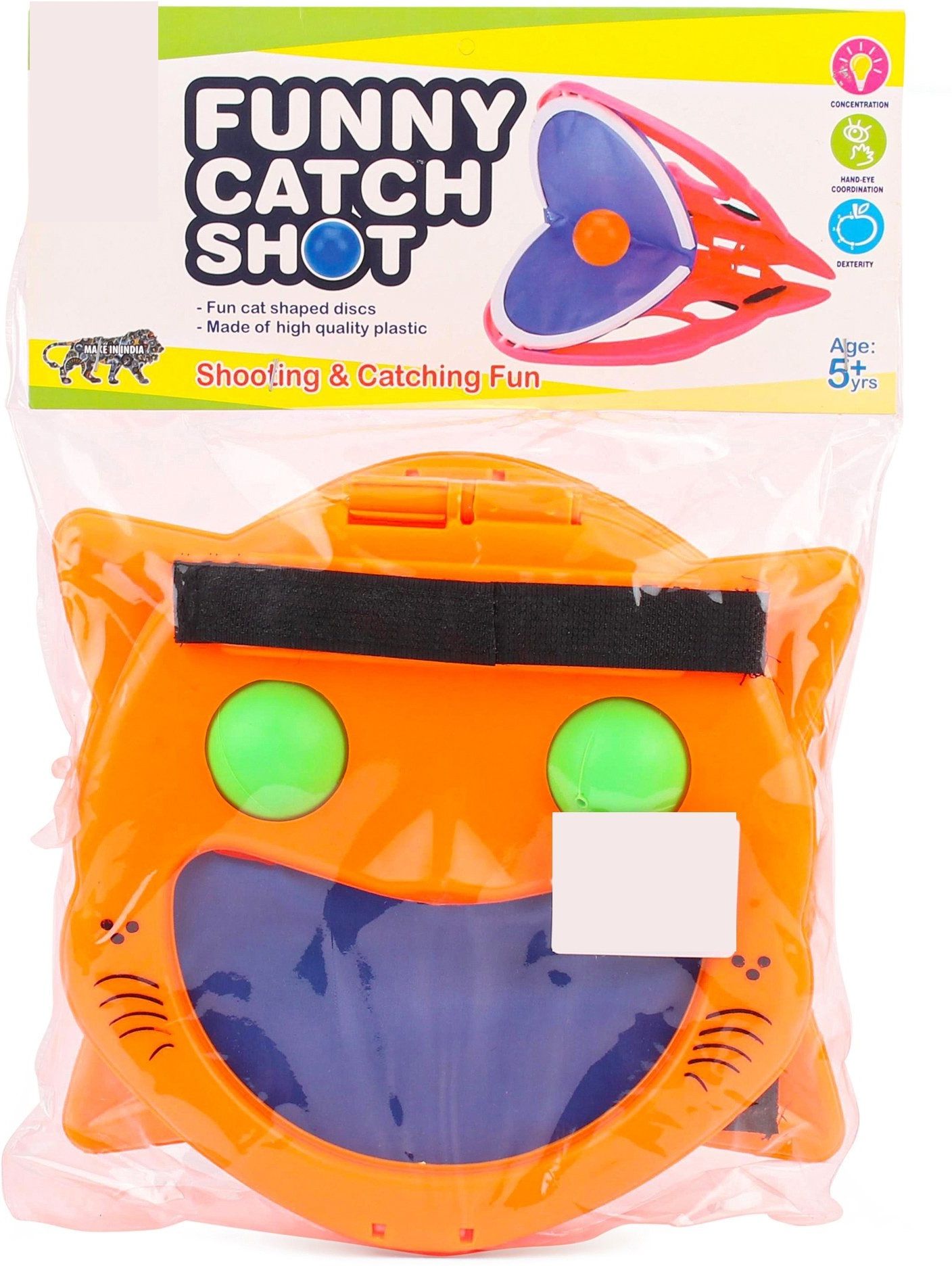 Funny Catch Shot Throw & Catch Ball Game Toy Catcher Gloves(orange)-image-43