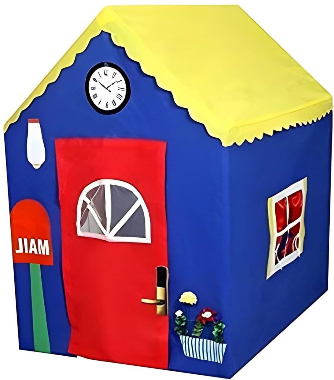 nutriverse Kids Play Tent House – Foldable Indoor & Outdoor Playhouse with Roll-Up Door-picture-20