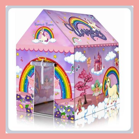 valam enterprise Unicorn Play Tent Deluxe Large Indoor Outdoor Playhouse-picture-35