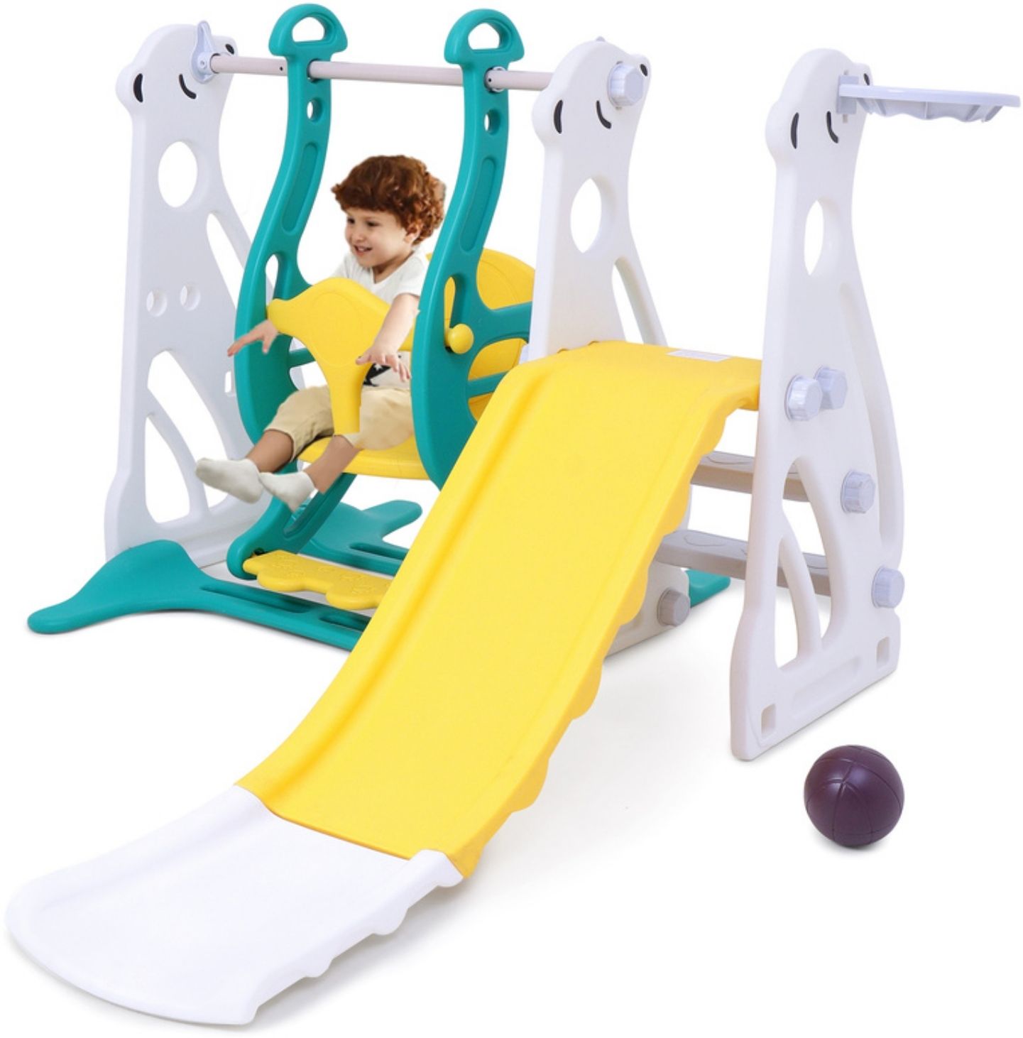 ehomekart Slide and Swing Combo for Kids - Garden Slider & Swing Combo-picture-8