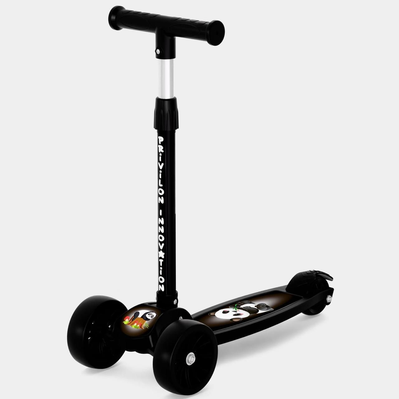 grmart Kids Scooter Wide Wheels, Adjustable Handlebar Kids Scooter 3 Wheeler-picture-0