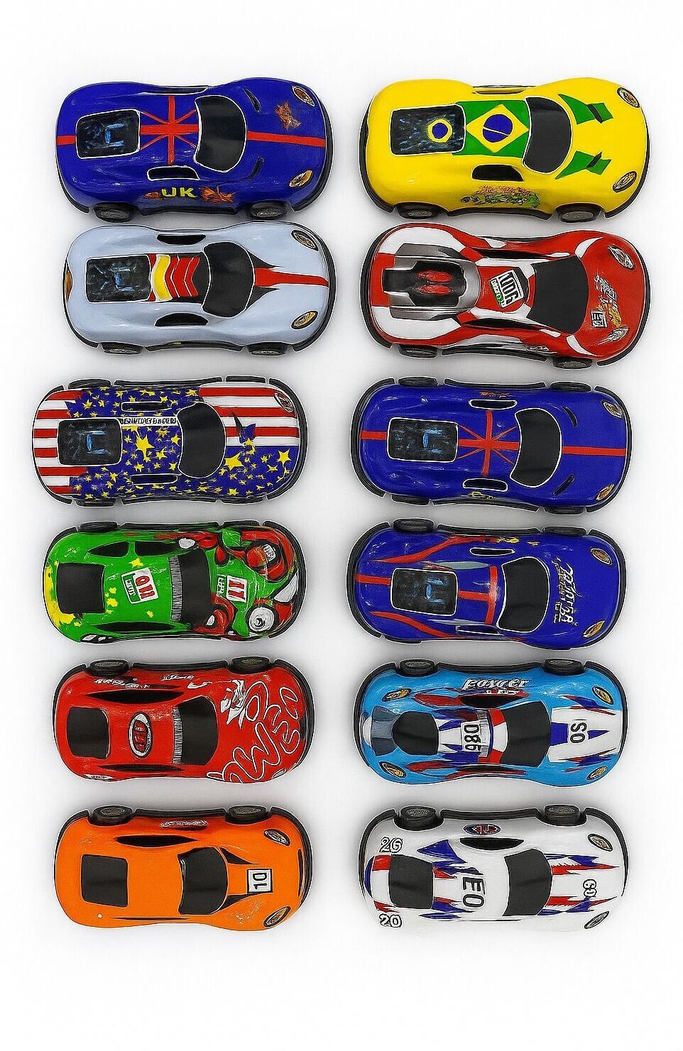 Mini Metal Toy Car Set – 12 Pieces, 3 Inch Die-Cast Vehicles for Kids-image-17