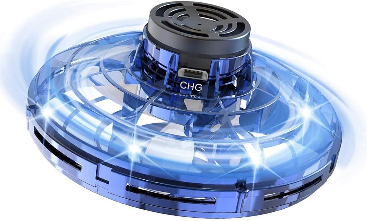 Flying Fidget Spinner hand controlled orb Ufo boomerang hover Spiner