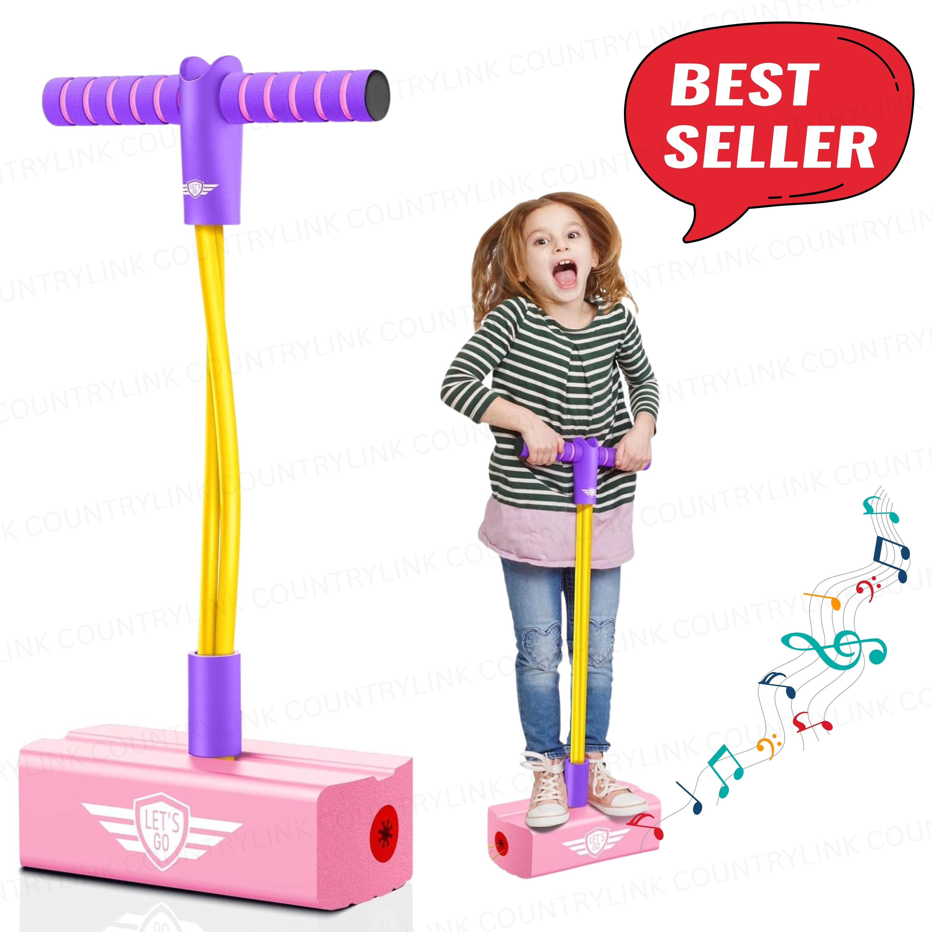 countrylink Jumpins Kids Safe Foam Pogo Stick Jump Trainer Balance Indoor Toy-picture-32