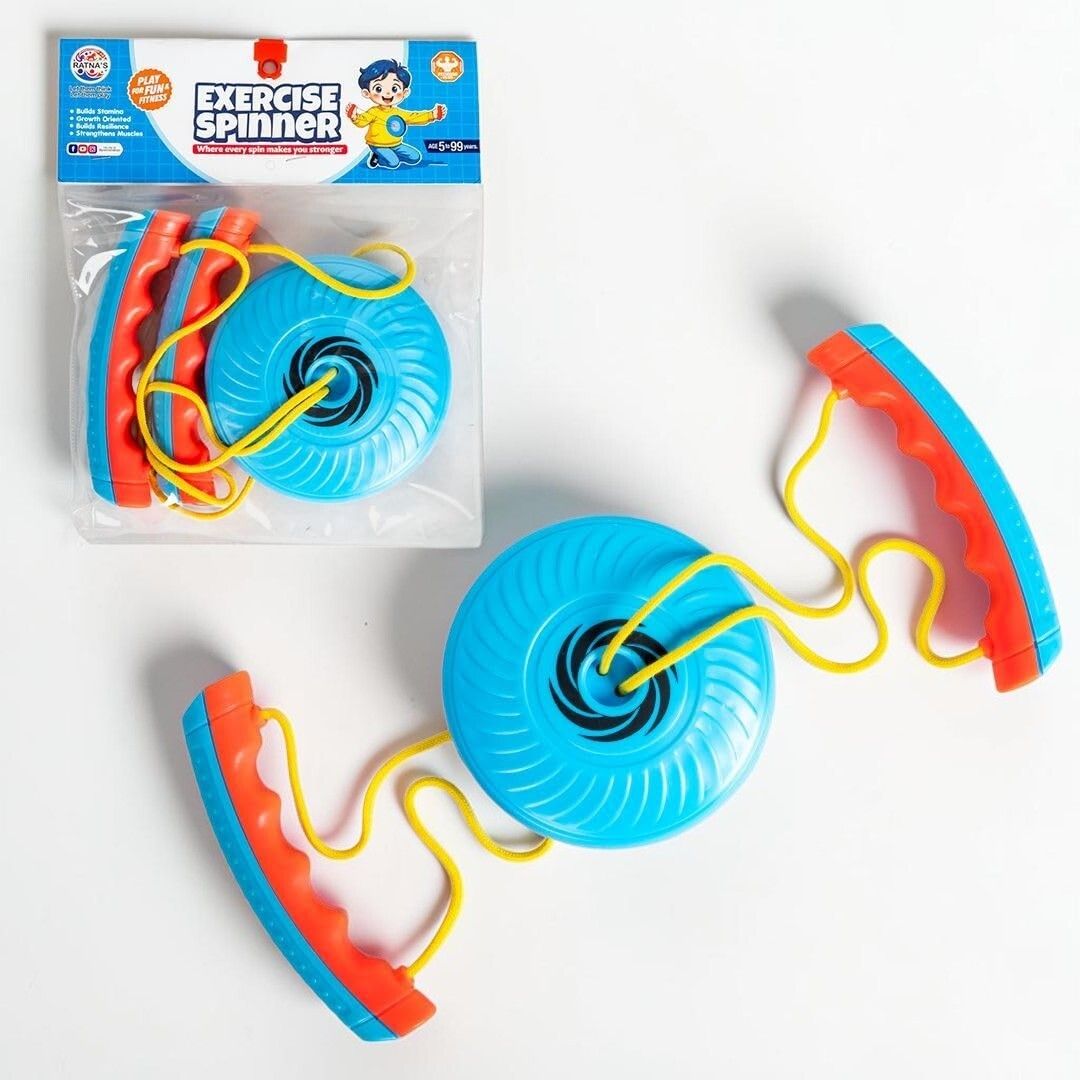Exercise Spinner Pull Rope Fitness Fun Kids Toys-image-31