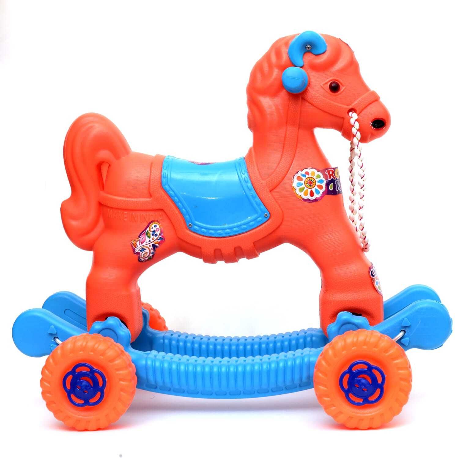 Baby Horse Rider for Kids 1-4 Year Birthday Horse Walker Toy-image-7