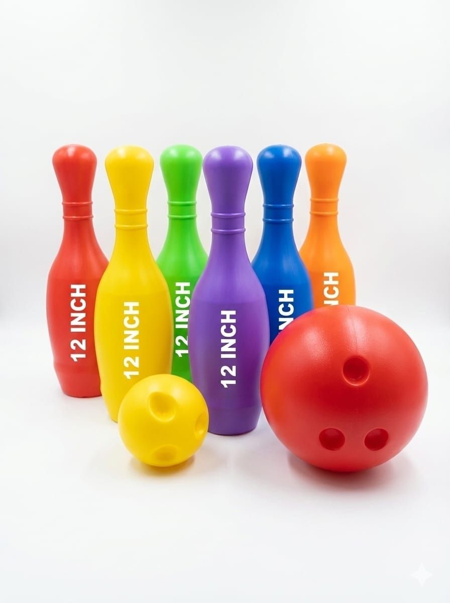 Tournament bowling 6 Colour ball 1 XXL ball and 1 Regular ball.