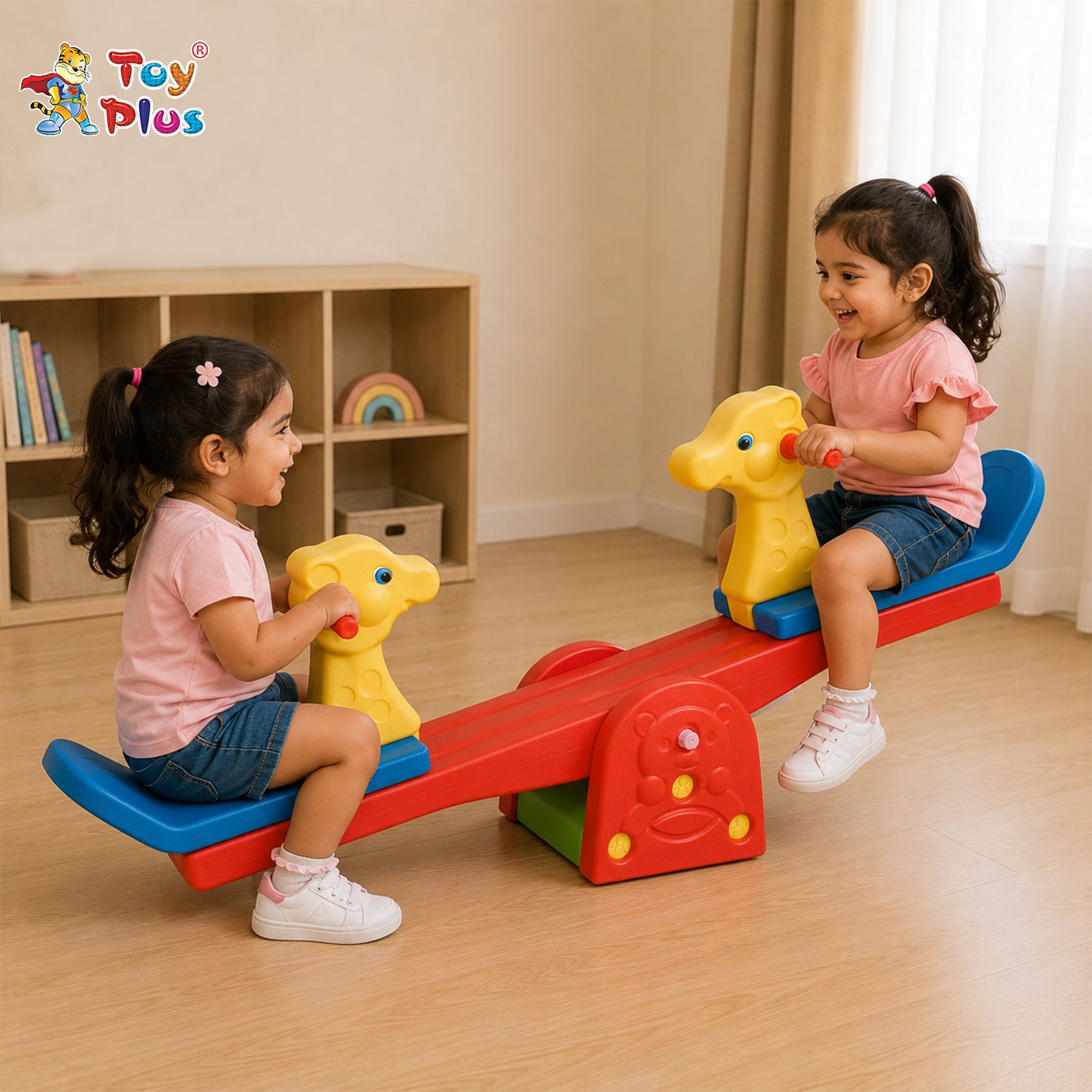 toy plus Kids Rocking See Saw for Home Garden Playground Fun Equipment-picture-5