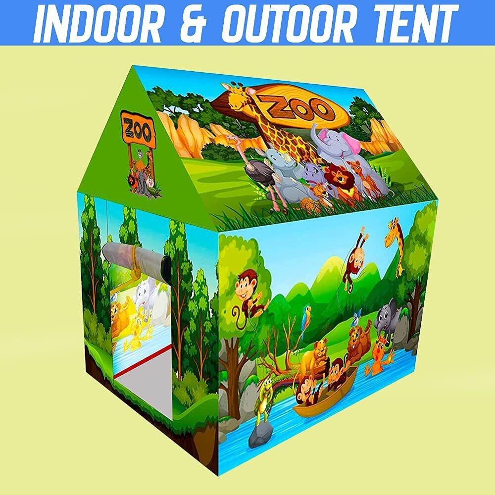 planet of toys Jungle Theme Kids Play Tent House Animal Print, for Indoor and Outdoor-picture-15