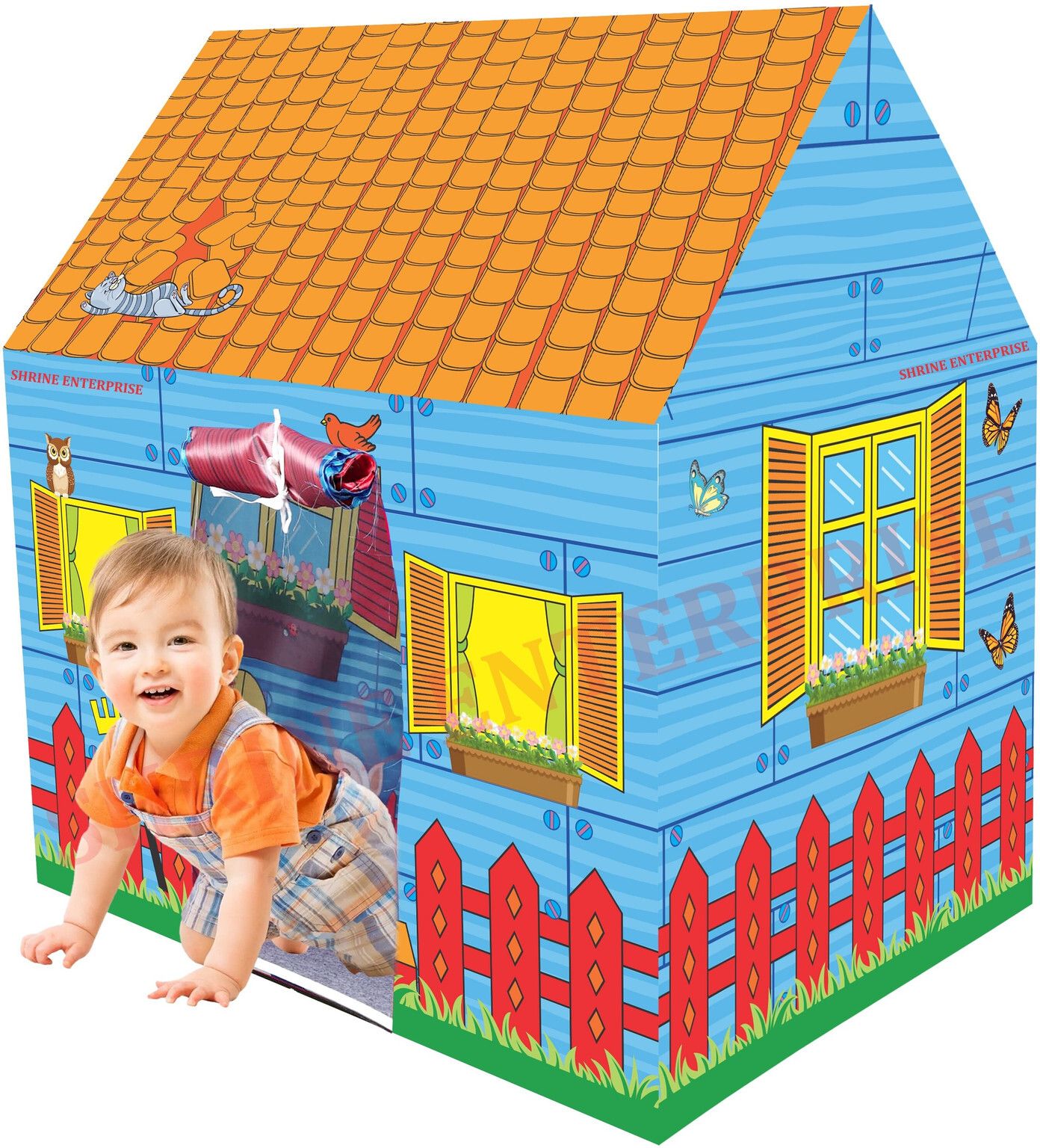 nutriverse Kids Farm House Play Tent – Foldable Indoor & Outdoor Play Tent House-picture-23