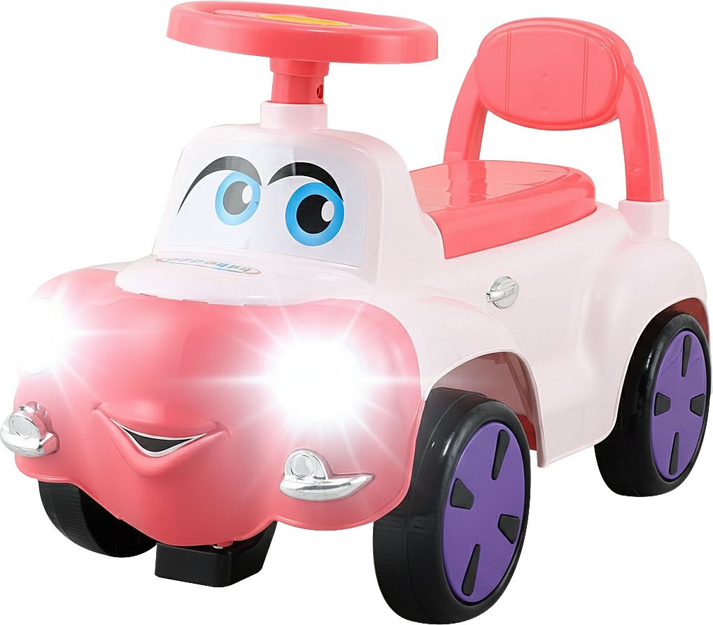 Thomas Push Ride On Car for Kids 1-5 Years|Music,3D Lights & Backrest|Up to 35kg