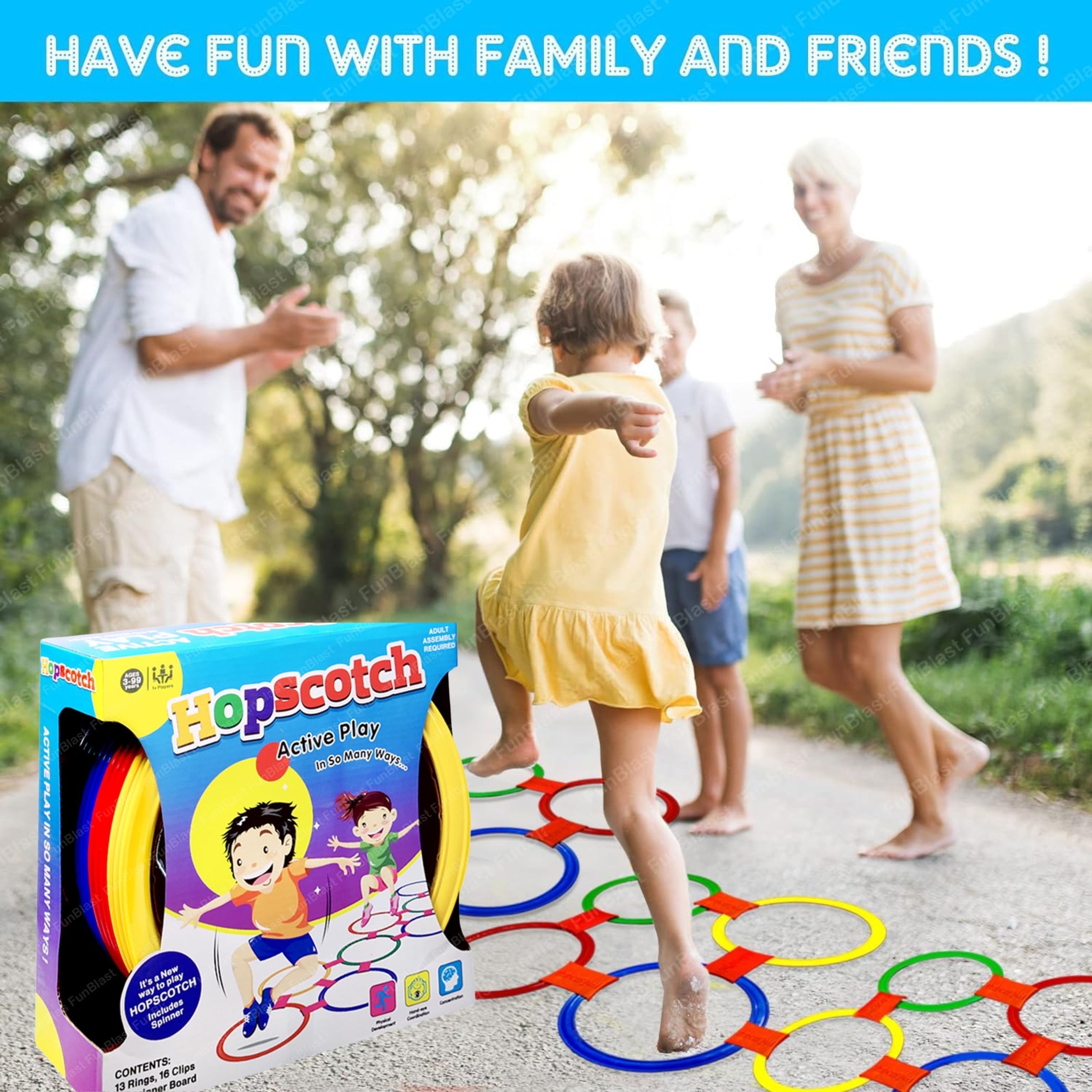 Hopscotch Active Indoor Play Game Have Fun With Family And Freinds