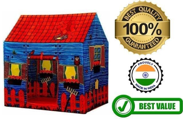 Letest Play tent house for kids in Red Farm House theme-image-29
