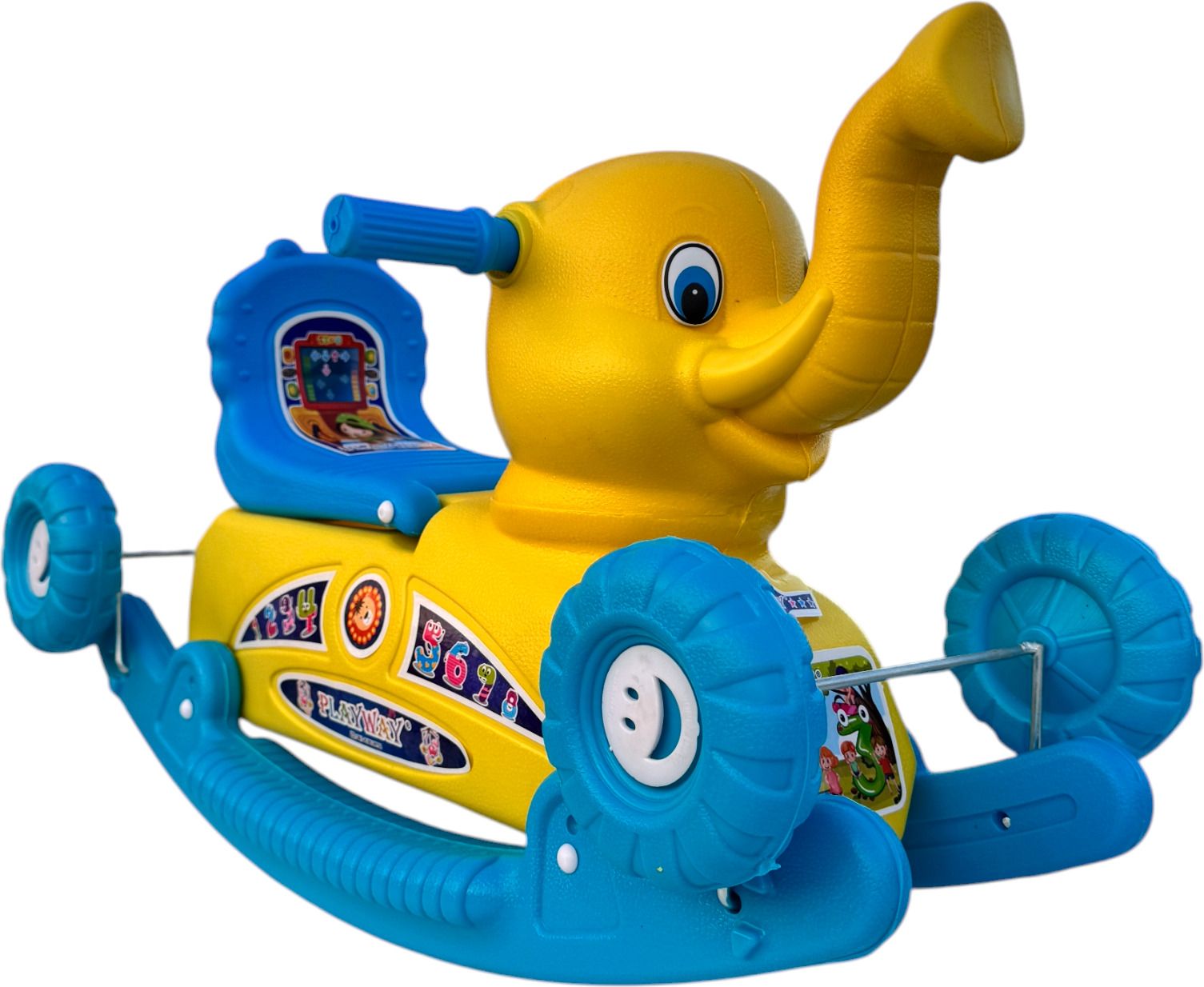 Ride-On Elephant Rocker Rider Toy for Toddlers 3–5 Years | Indoor & Outdoor Play