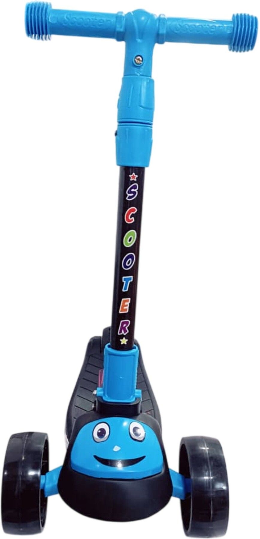 Kids 3-Wheel Kick Scooter with LED Wheels & Adjustable Handlebar-image-49
