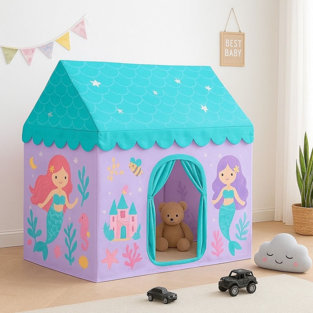 Kids Play Tent House for 3-12 Year Old Girls and Boys-image-46