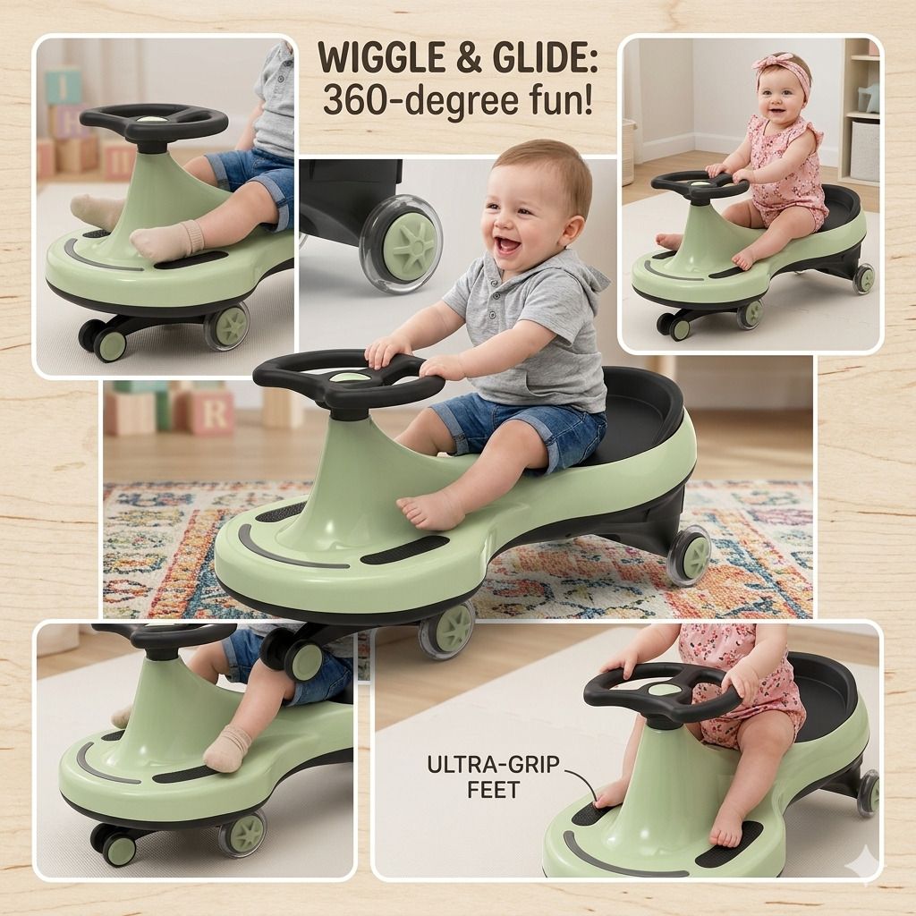 joyride Magic Swing Car Rider for Kids 2+ Years Comfort seat with 100 KG Weight Capacity-picture-19