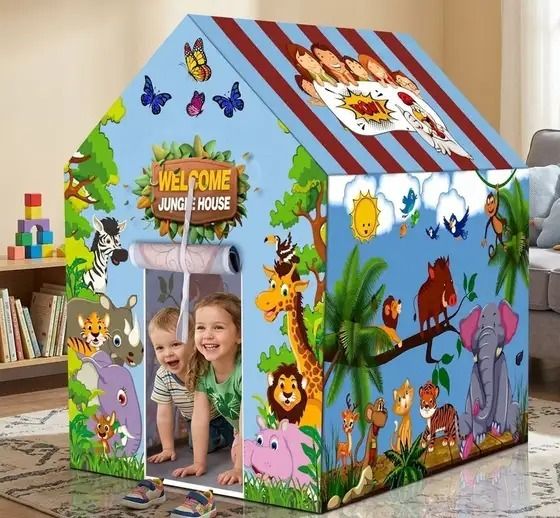 Jungle Adventure Play Tent 2 to 10 years-image-9