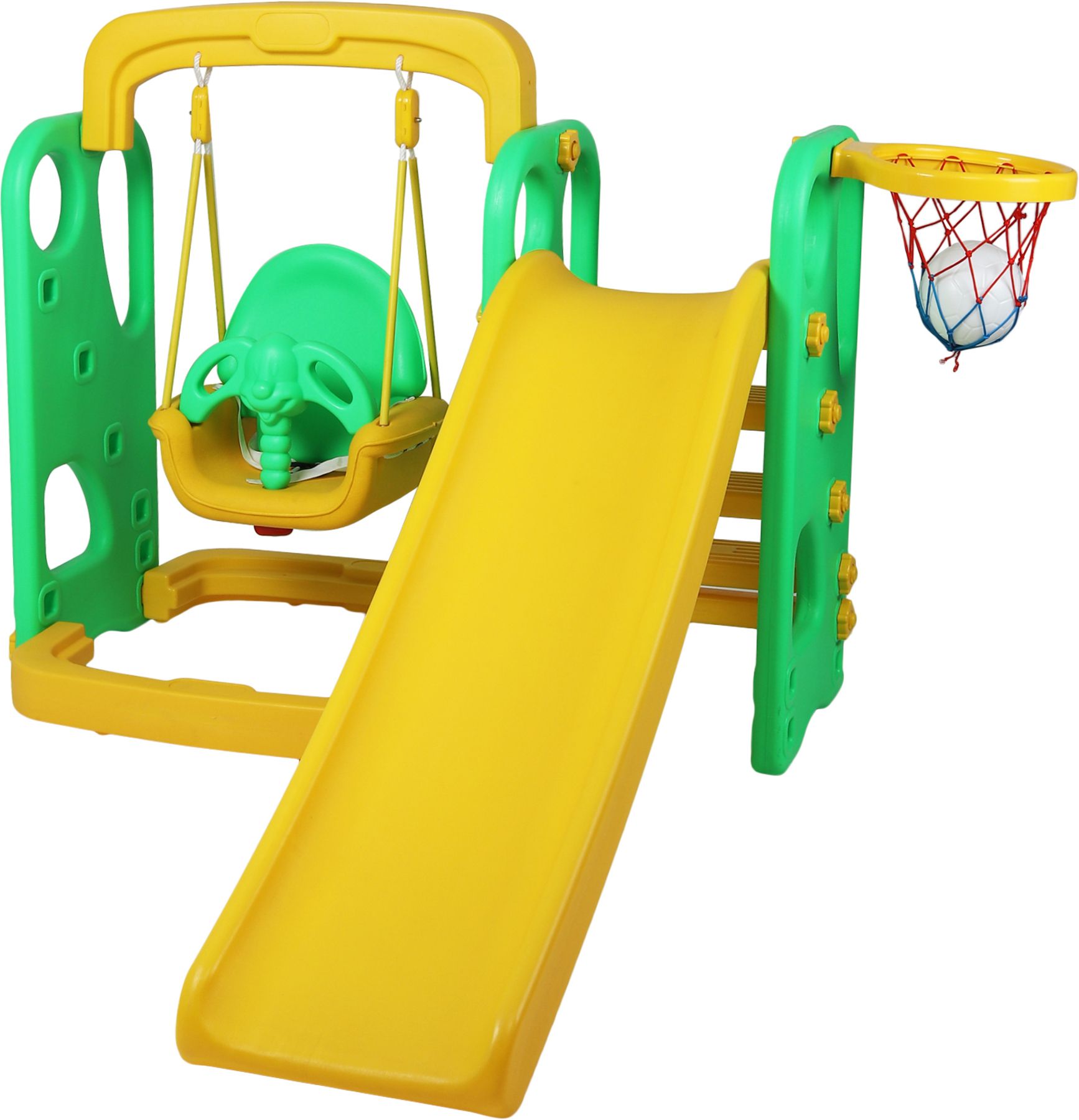 Super Senior Slide Combo Garden Baby Slide Hanging Swing for Kids & Toddlers-image-33