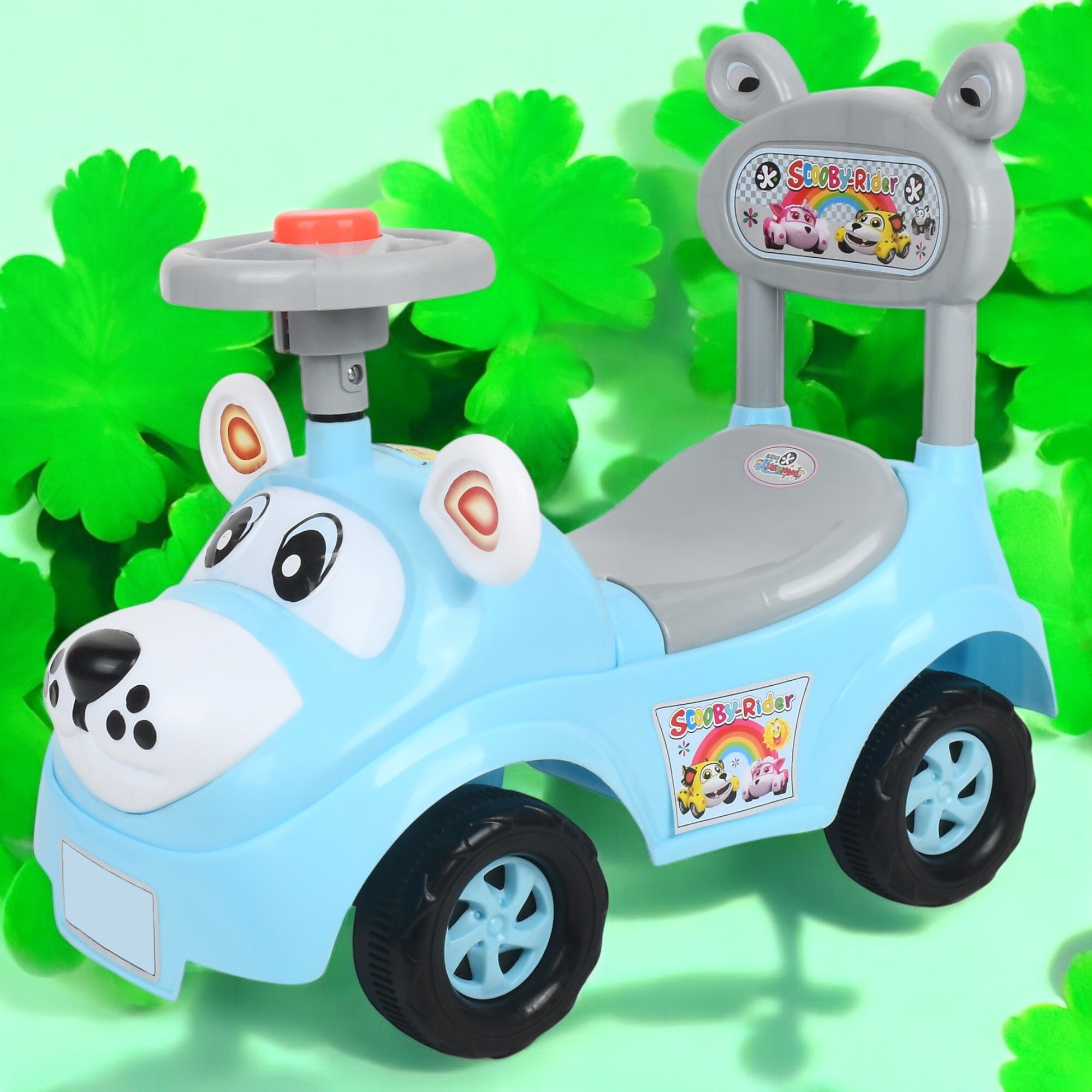 KIDS SCOOTER WITH LIGHT AND MUSIC, MADE IN INDIA, FOR ONLY 1-2 YEAR KIDS-image-3