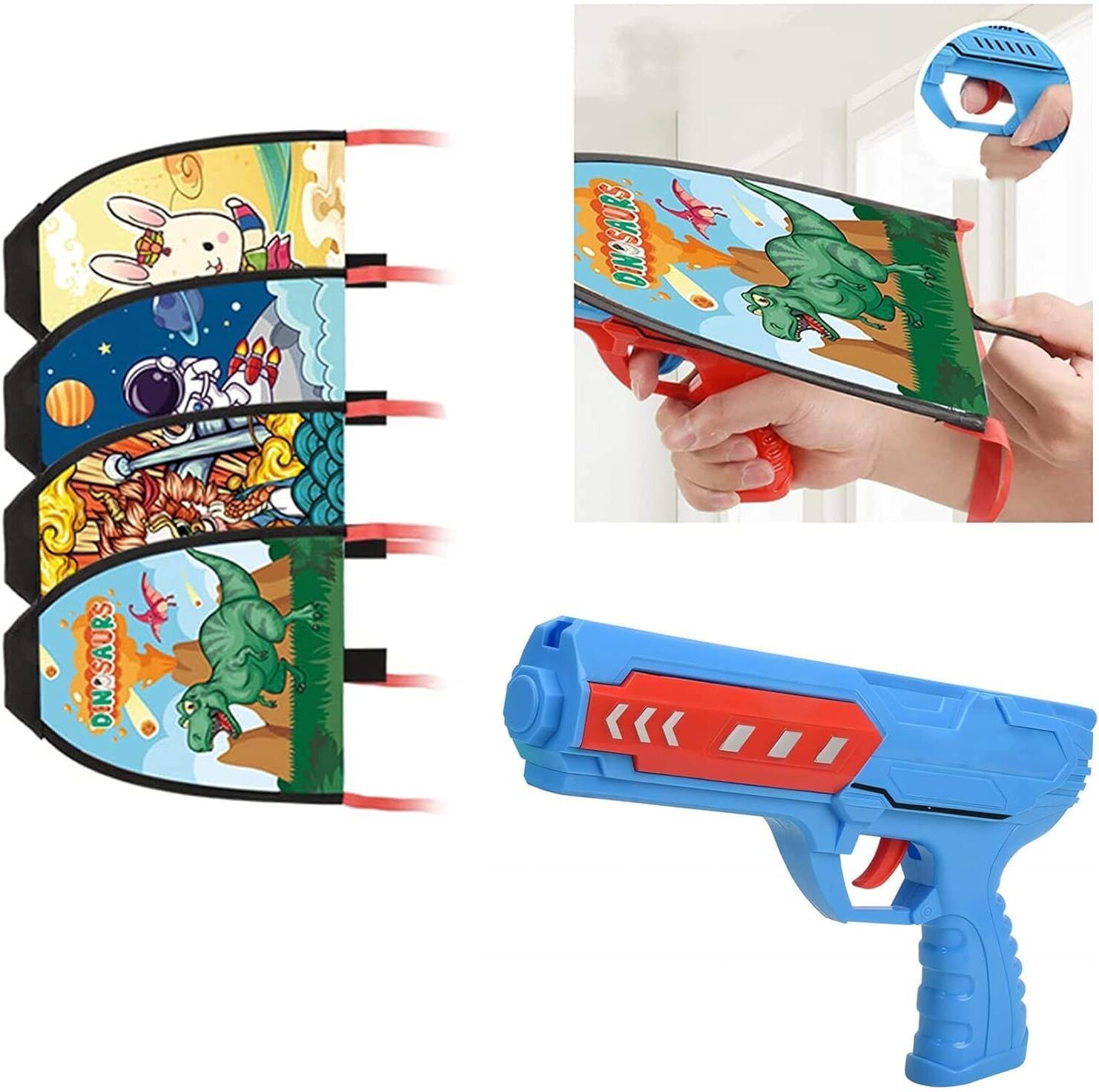 Kite Launcher Toys, Kites for Children Kids with Catapult Gun