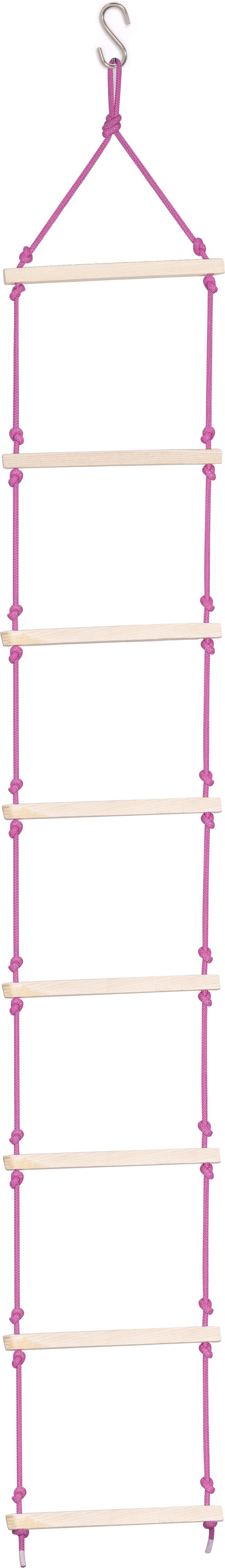 Rope Climbing Ladder Indoor/Outdoor for Kids - Ninja Ladder for 3 to 10 Years