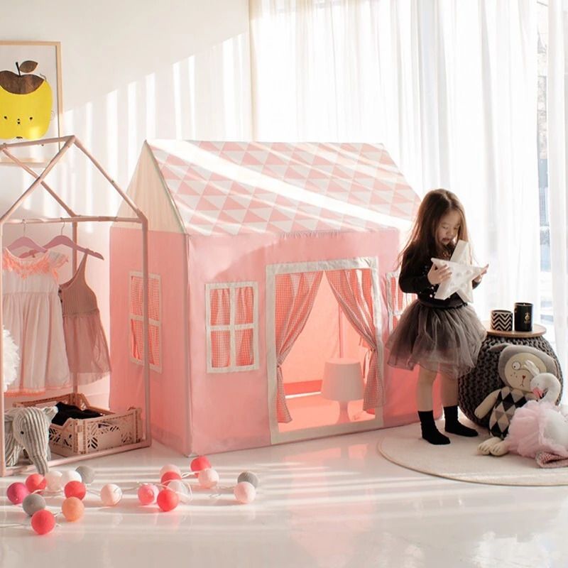 sukan tex Jumbo Size Extremely Light Weight Kids Play Tent House for 3 to 10 Year-picture-34