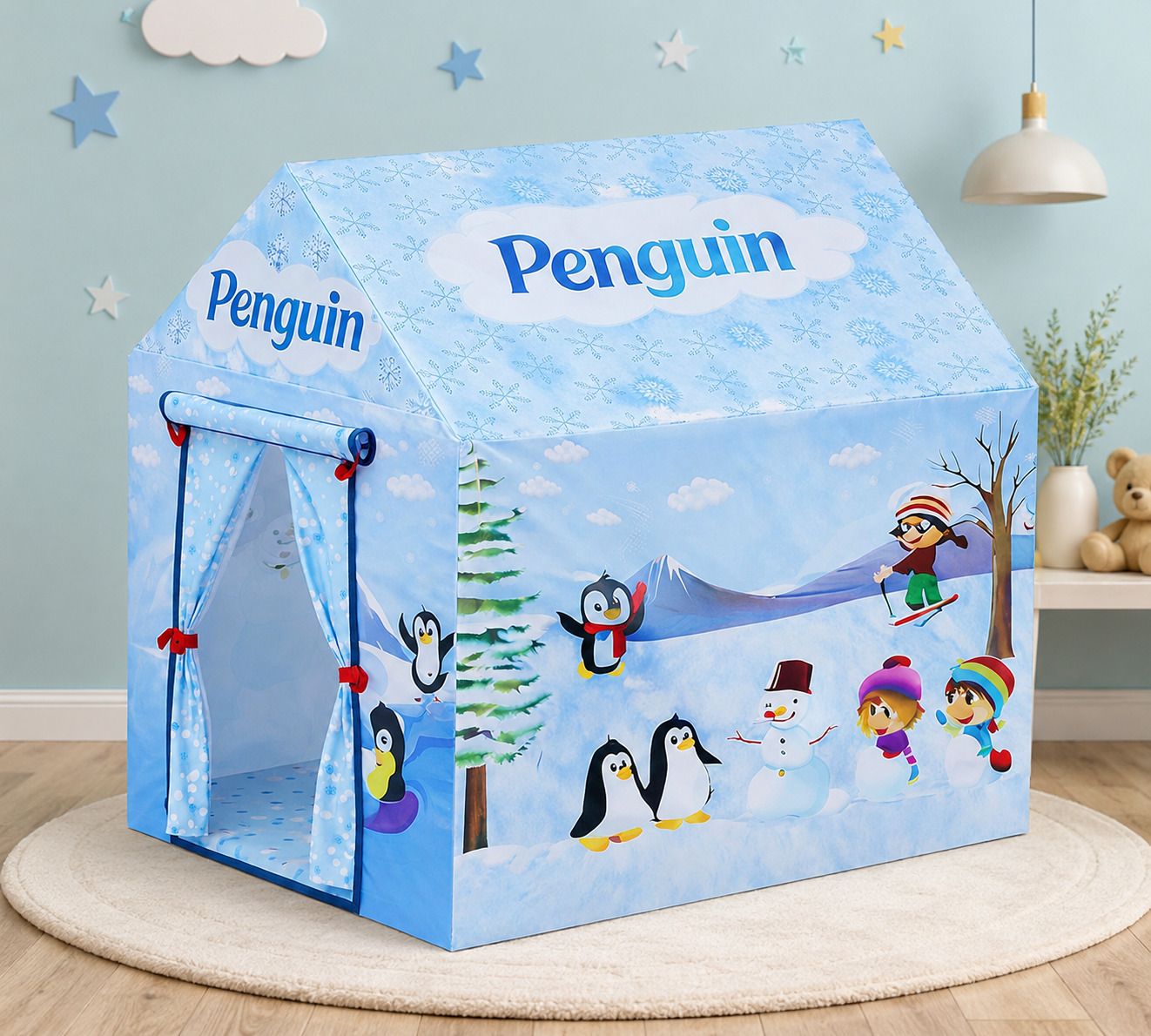 Lightweight Durable Play Tent for Indoor Outdoor Use-image-17