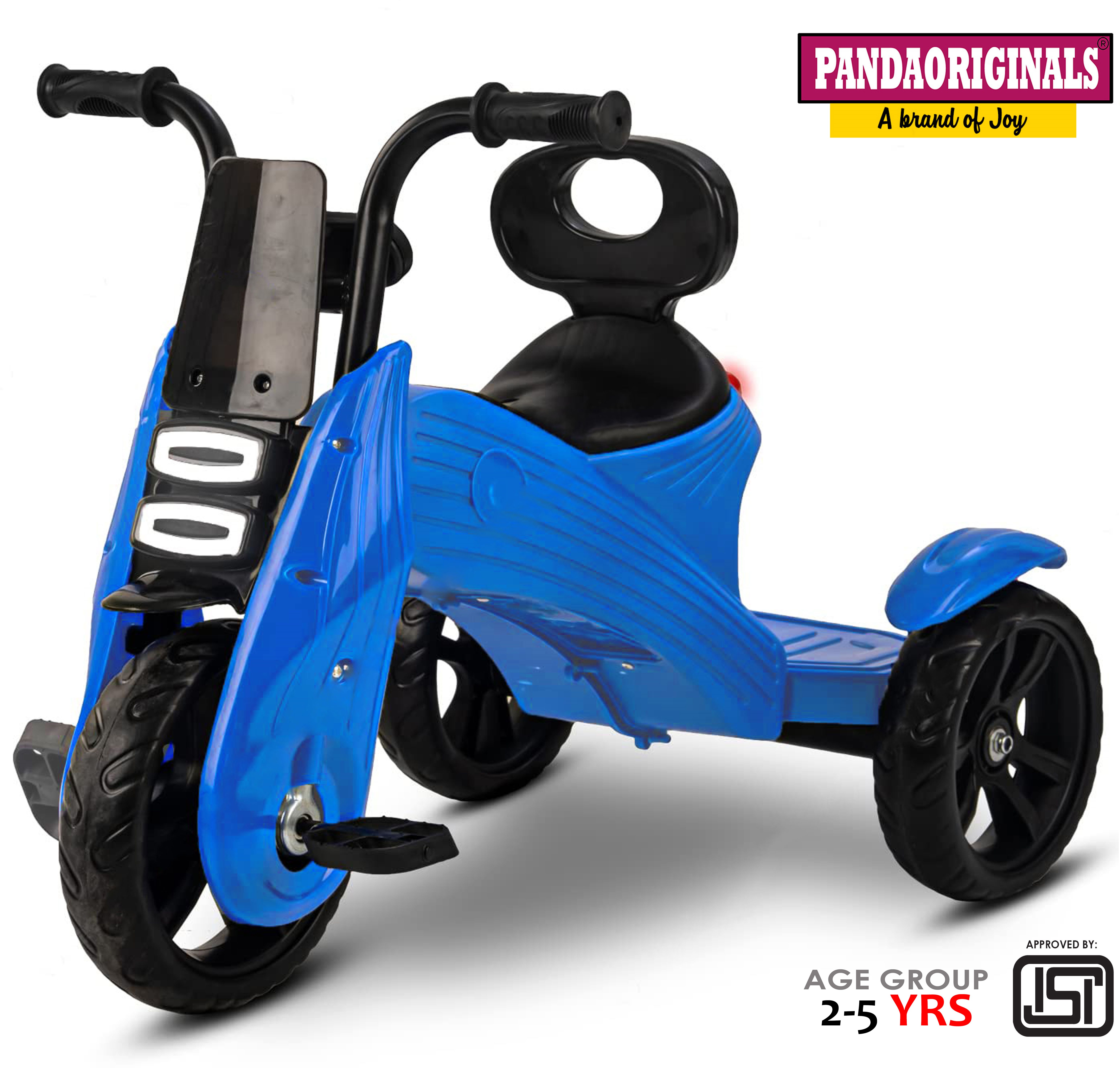 Ntorque Rider, Premium Trike Eva Wheels, 2-5 yrs, Bike Non Battery Operated Ride On