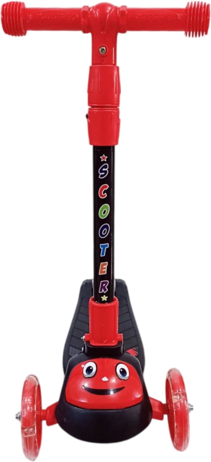 Kids 3-Wheel Kick Scooter with LED Wheels & Adjustable Height Handle-image-48