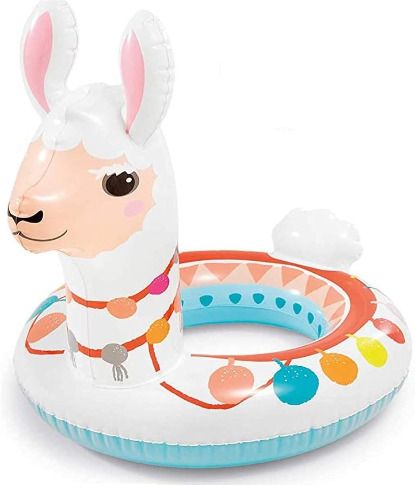 Lama Inflatable Swim Ring for Children, 86 x 58 cm-image-1