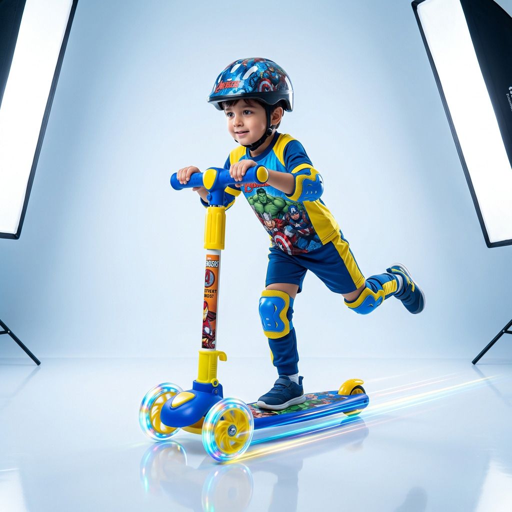 avengers Heroglide Scooter beginner scooter 3 wheel-picture-35