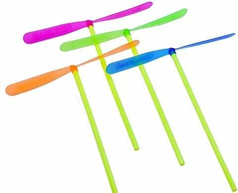 Kids Air Flyer Plastic Kites Flying Toy 12PCS B1