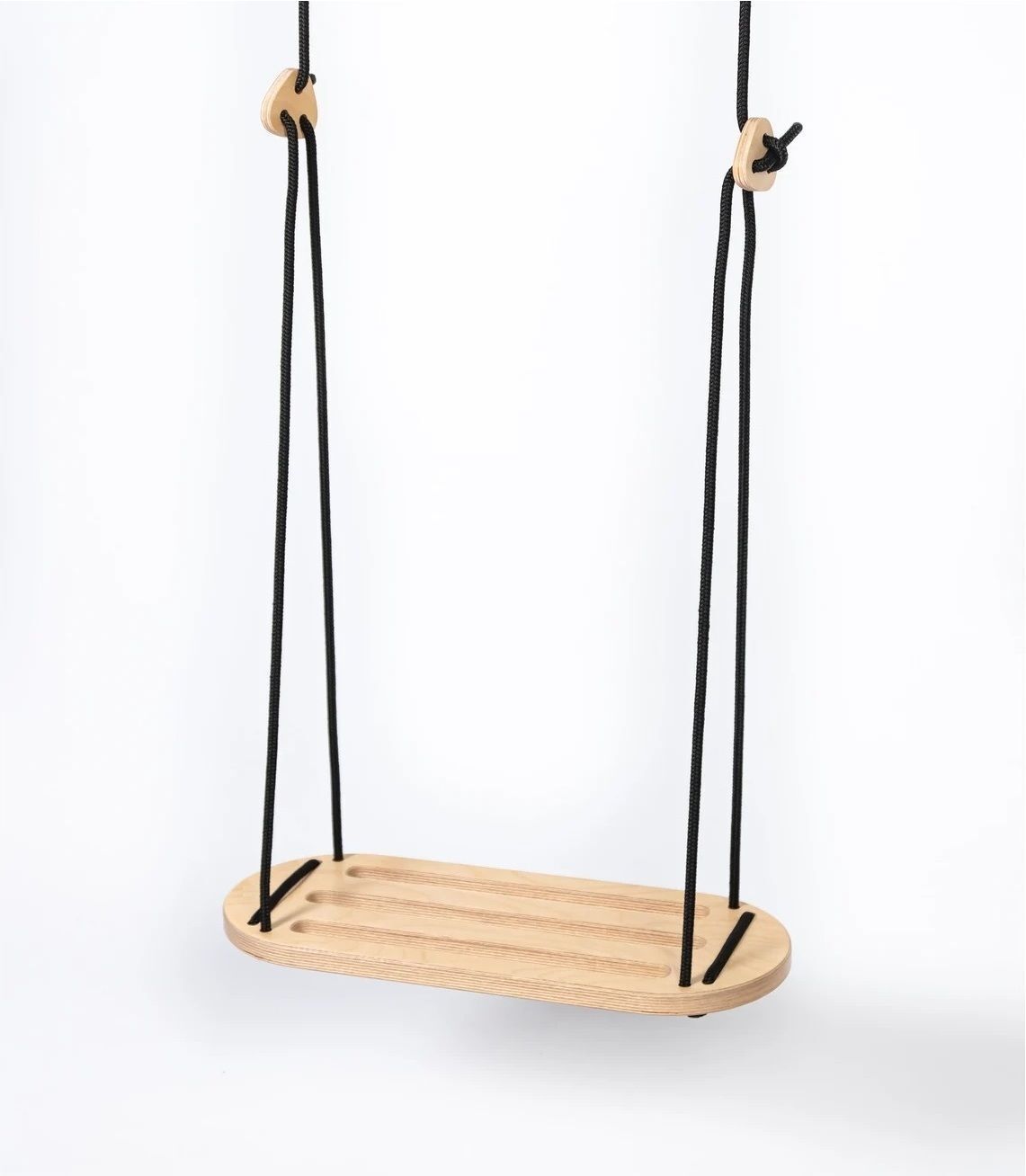 xsource Wooden Swing, Jhula Tree Swing Kids Indoor Outdoor Adjustable Rope Hanging Swing-picture-6