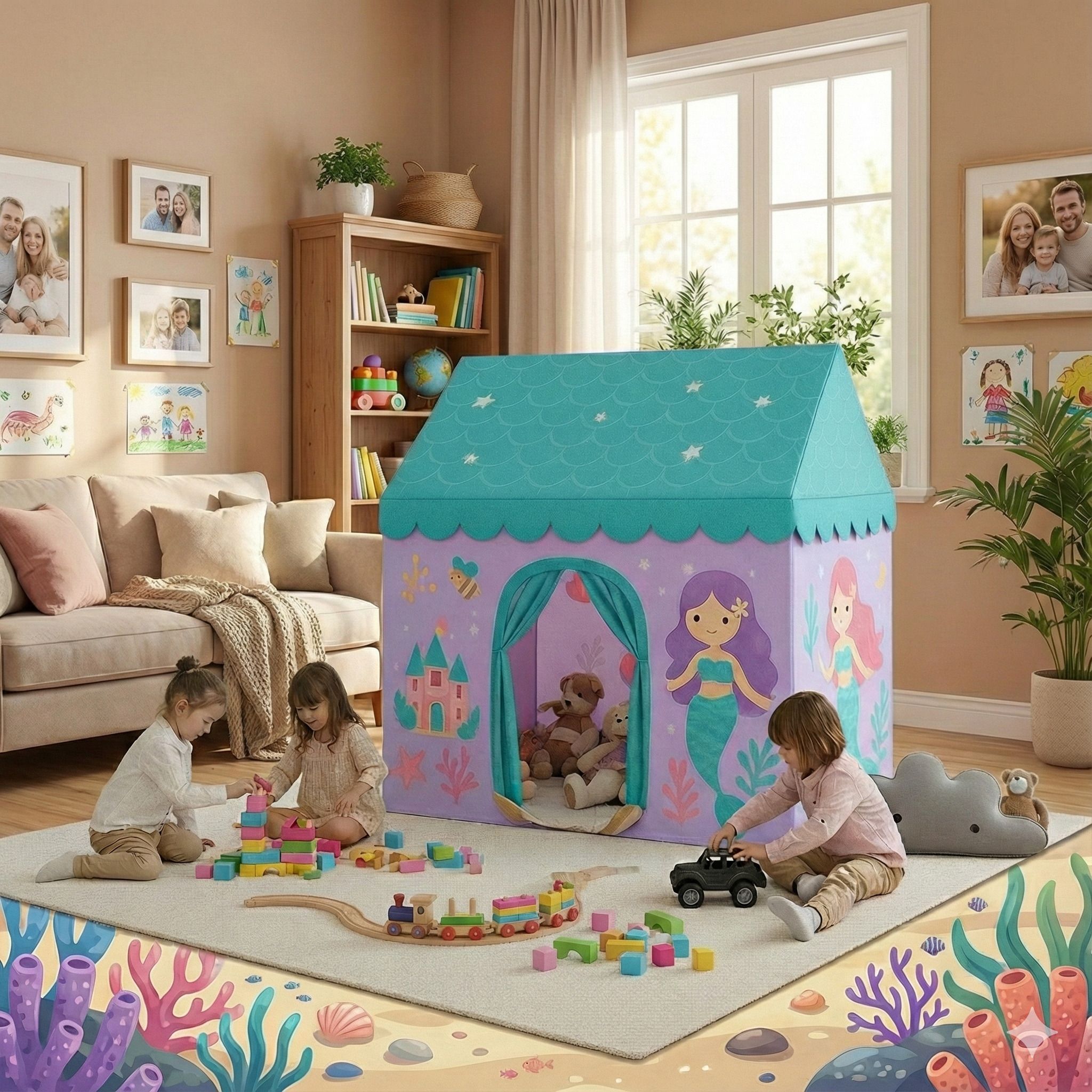 Play Tent House-for 3-13 Year Old Girls and Boys.-image-36