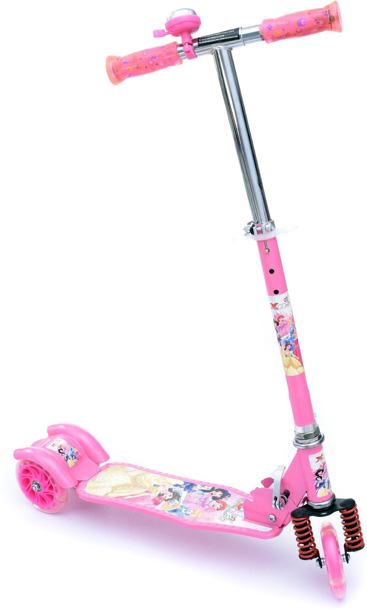 iris Kids 3 Wheeler Foldable Height Adjustable shockers Scooter with Bell-picture-18