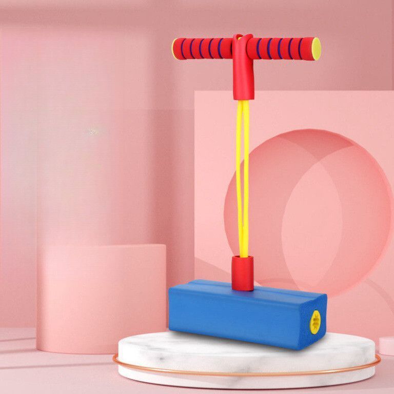 Sturdy Indoor Pogo Toy – Foam Base Jump Stick
