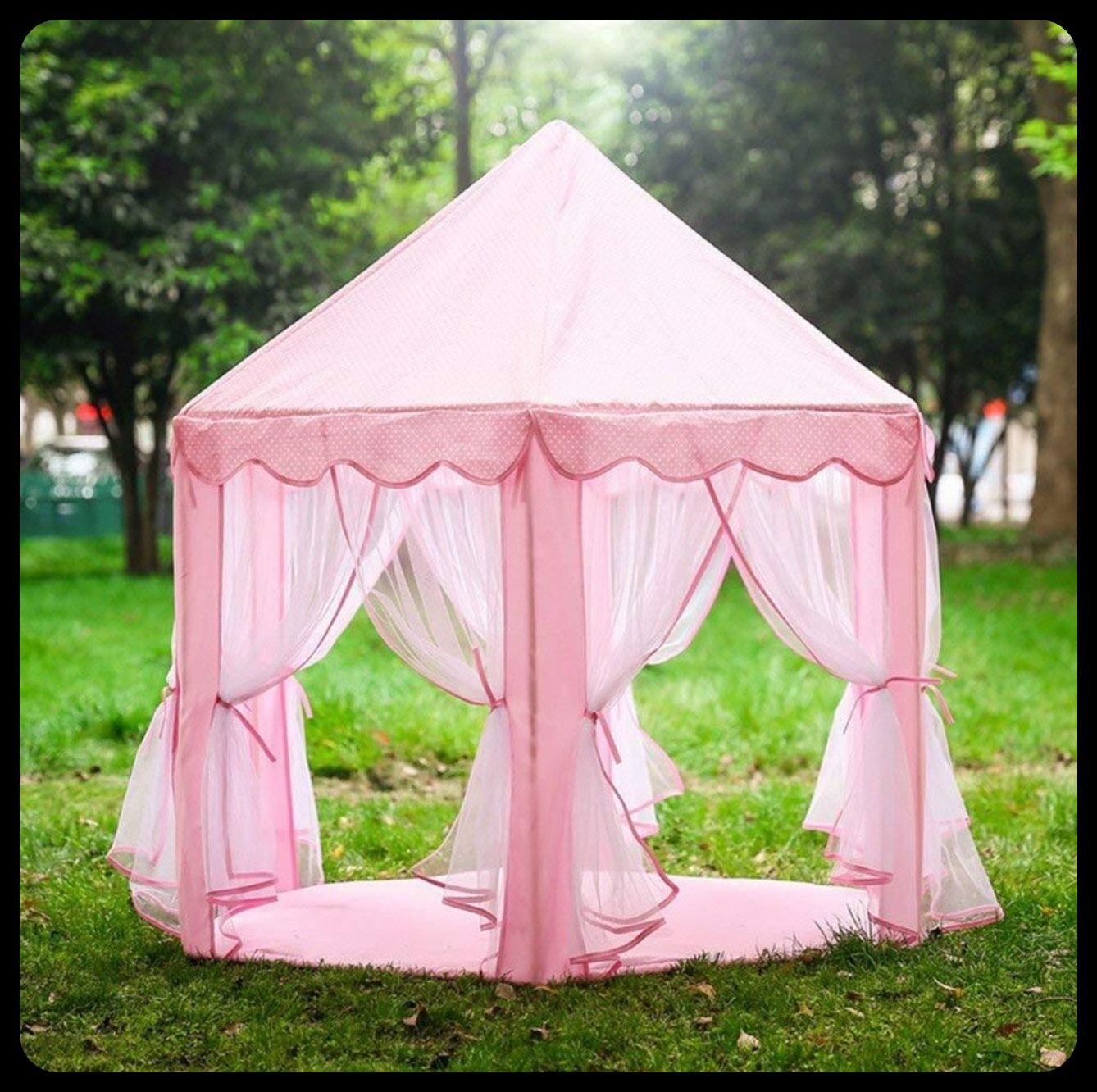 jayaansh traders Princess Castle Tent House For Kids ( Random Colour)-T-picture-47