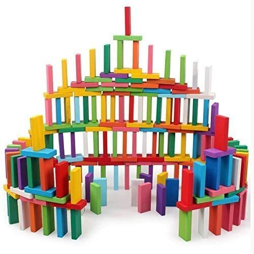 Wooden Domino Set For Kids Outdoor & Indoor activity Game