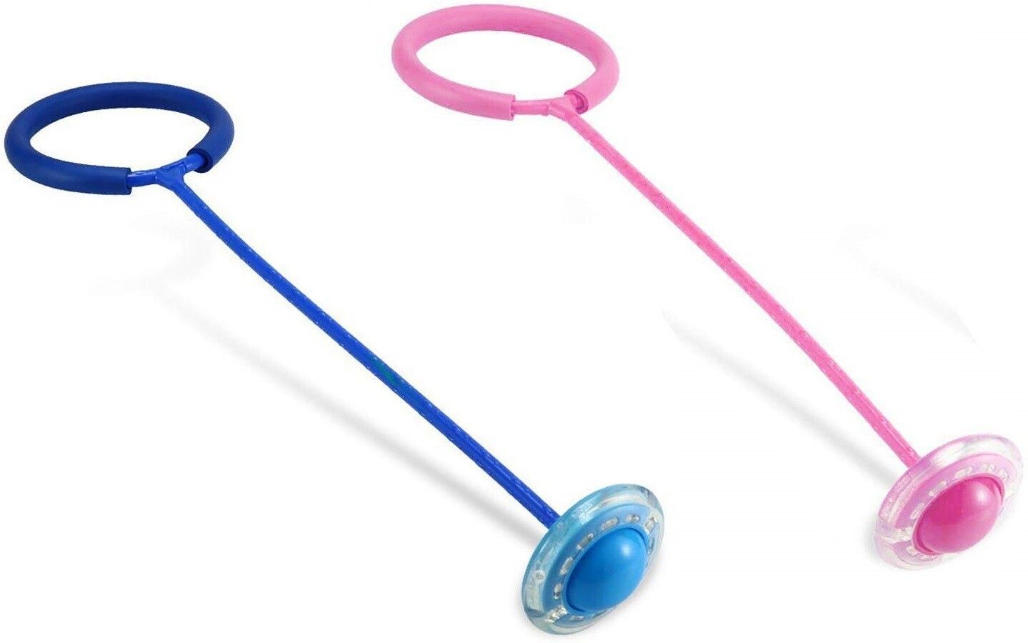 iris Skip Ball, Jump Ropes Sports Swing Ball & Hyun Dance Flash Kids Exercise Coordination Balance Hoop Jump Toy Upgraded Ankle Skip One-Legged Jumping Ring for Boys and Girls (2 Pcs)-picture-35